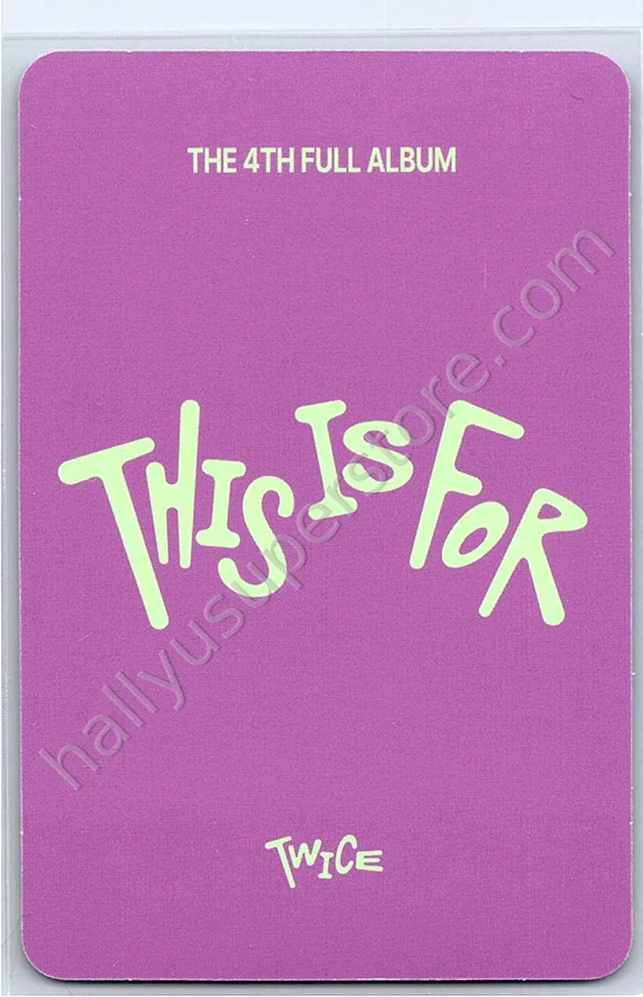 TWICE - Momo - THIS IS FOR digipack version pob (pre-order benefit)