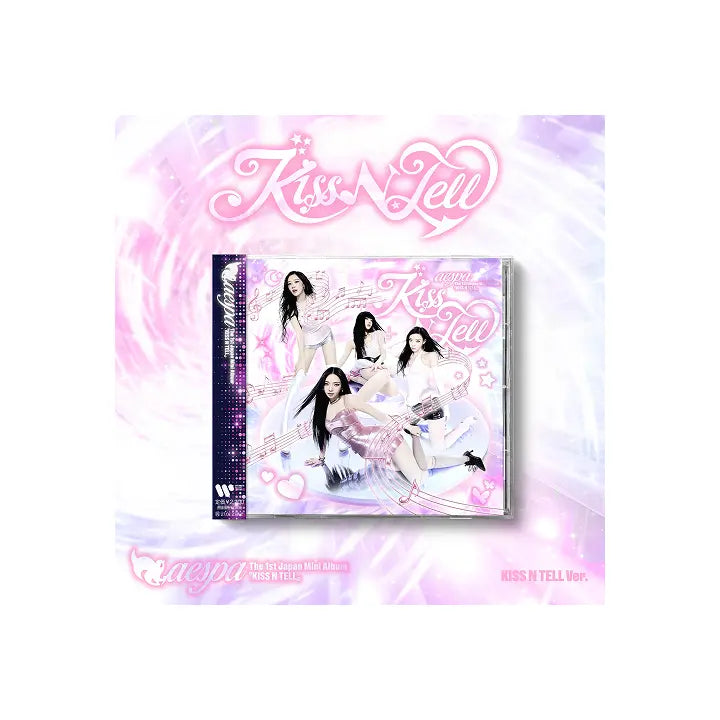 [Pre-Order] aespa - The 1st Japan Mini Album [Kiss N Tell] (KISS N TELL Ver.)