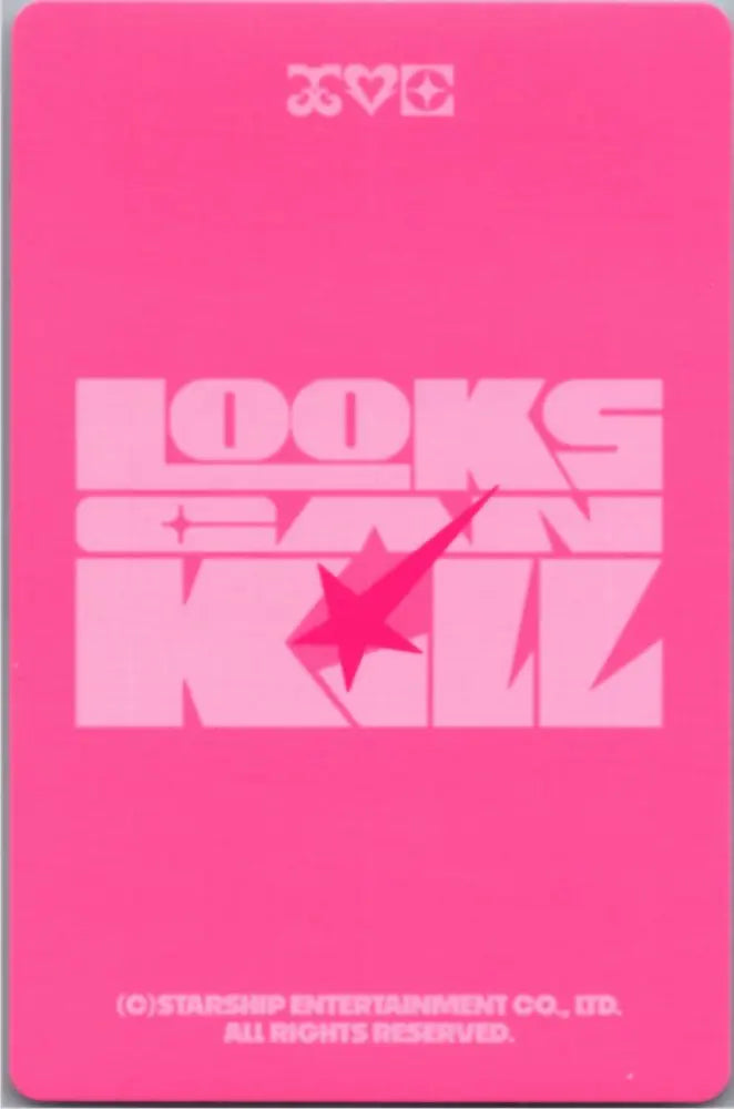 IVE "Looks Can Kill" - Official Photocard [26.10.27]