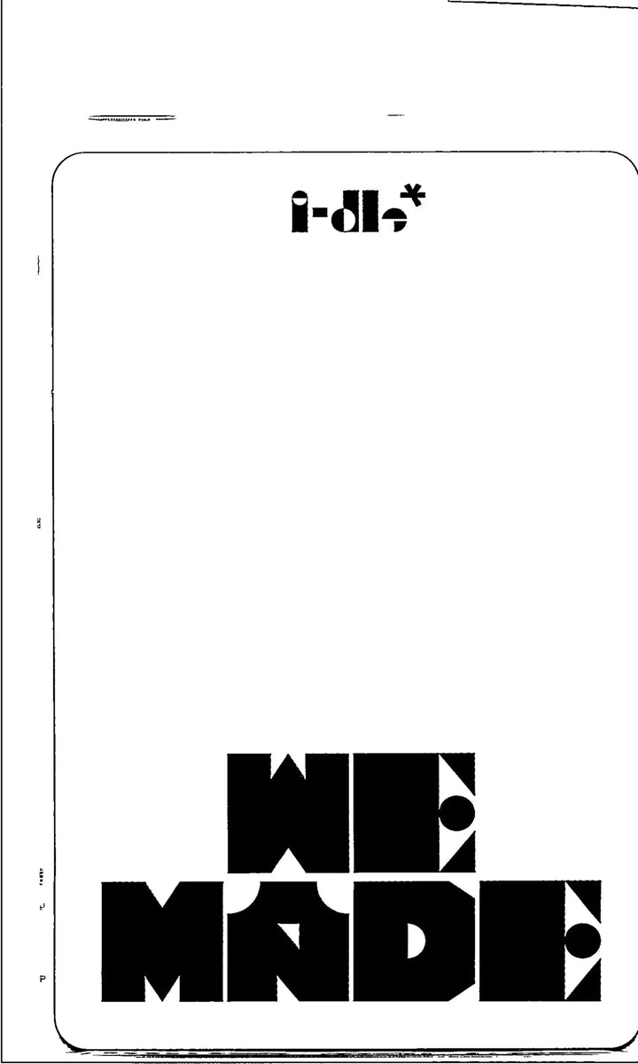 I-DLE "We made" - Official Photocard (Mono Ver.) [26.07.07]