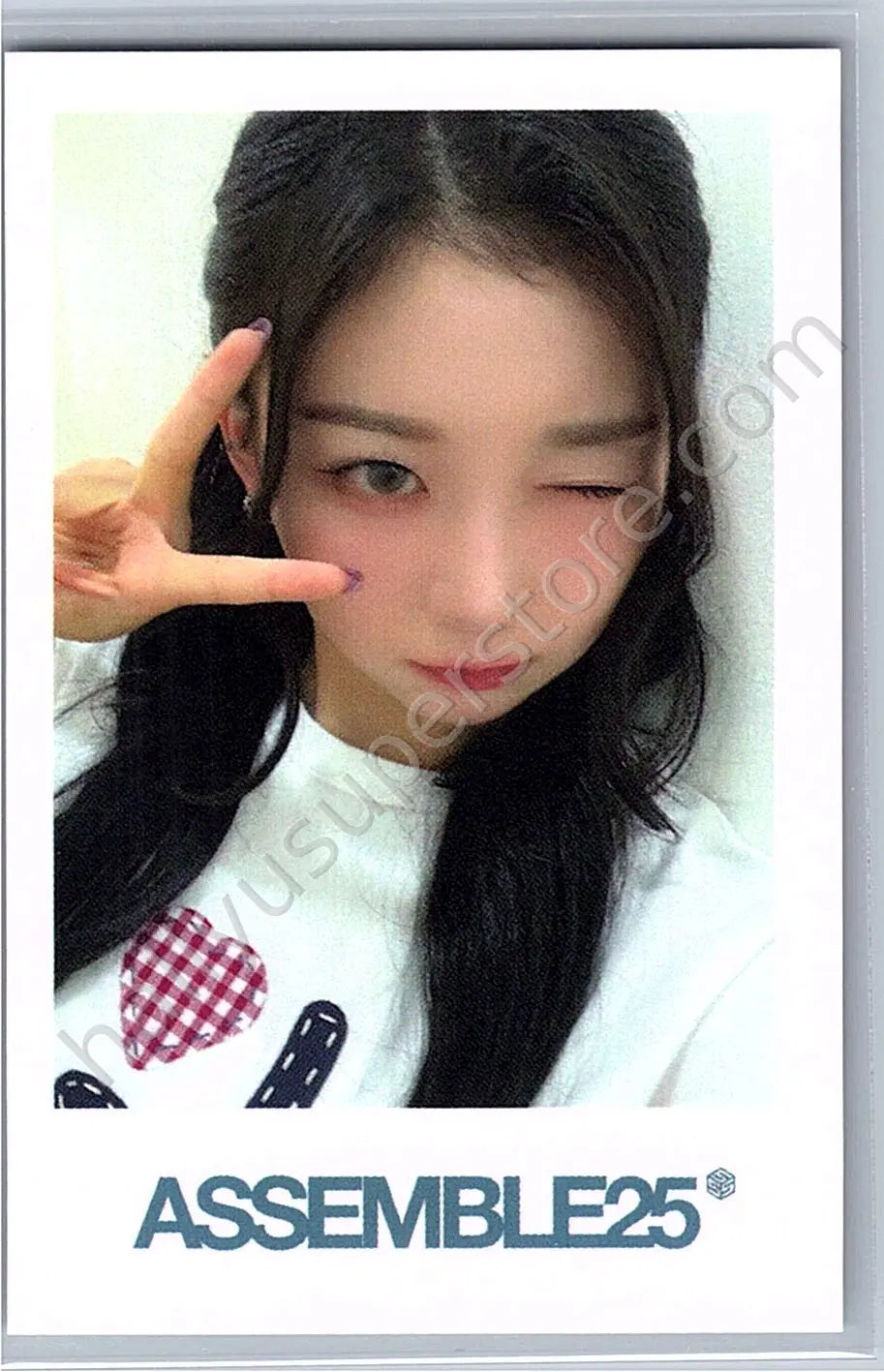 tripleS - Kaede - Assemble25 everline fansign polaroid round 5