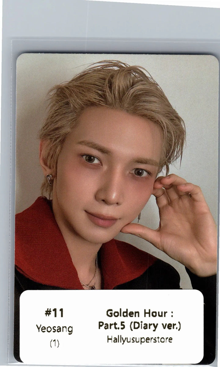 ATEEZ "GOLDEN HOUR : Part.5" - Official Photocard (Diary ver.) [26.06.26]