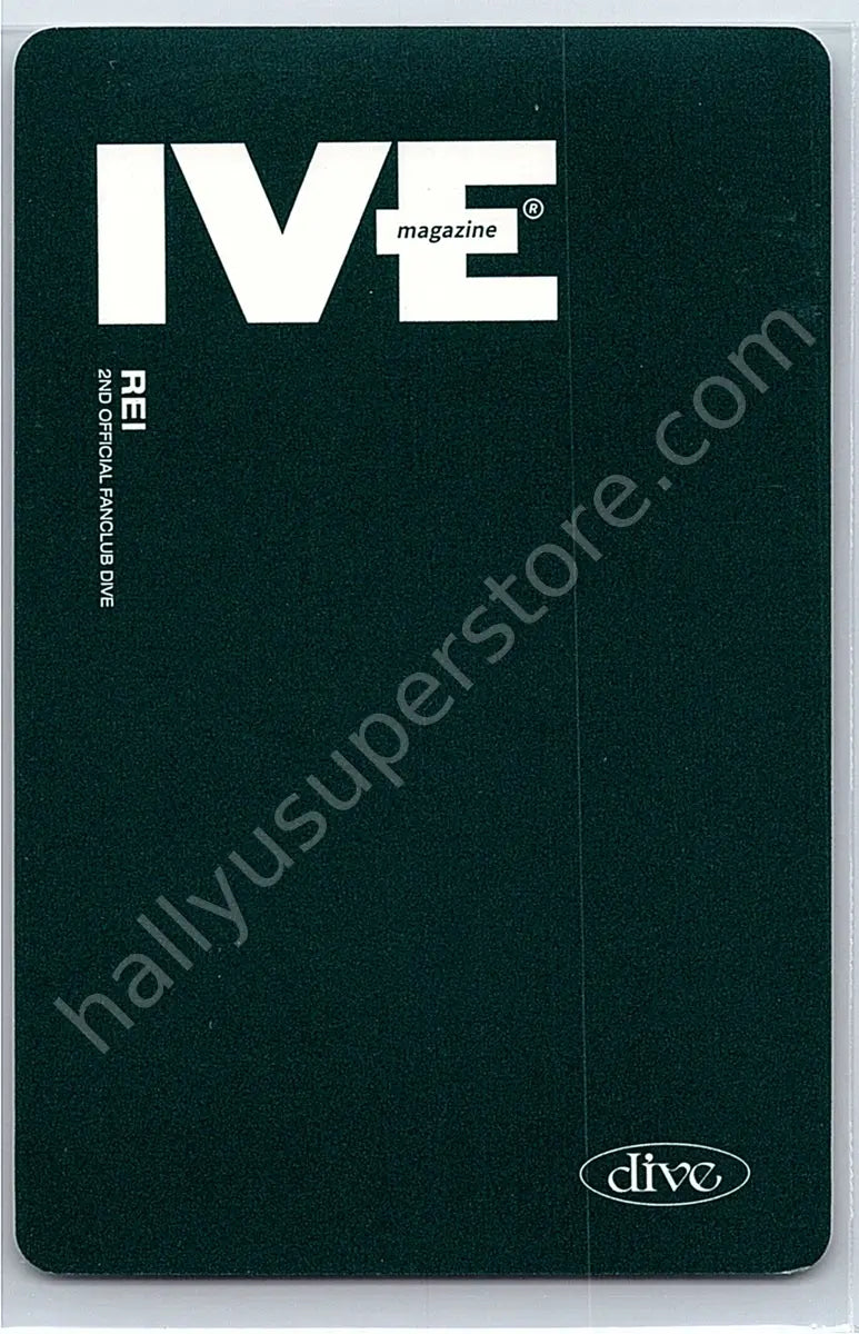 IVE - Rei - 2nd DIVE Official Fanclub: MAGAZINE IVE