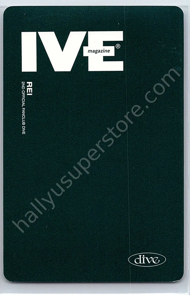 IVE - Rei - 2nd DIVE Official Fanclub: MAGAZINE IVE