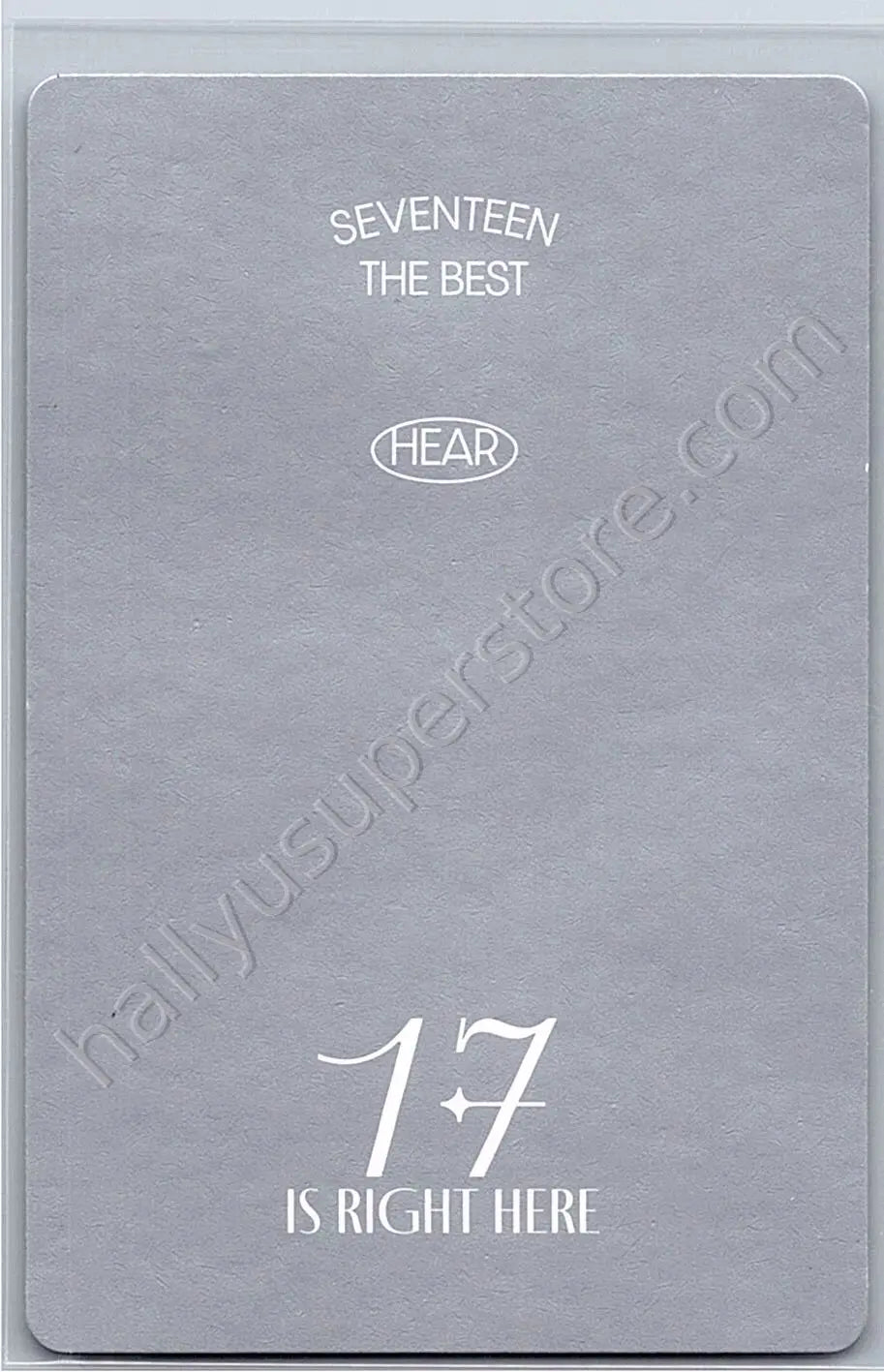SEVENTEEN - Wonwoo - 17 IS RIGHT HERE