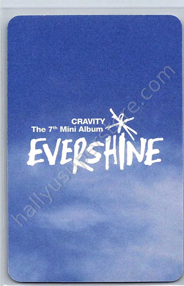 CRAVITY - Jungmo - EVERSHINE album photocard sunrise version
