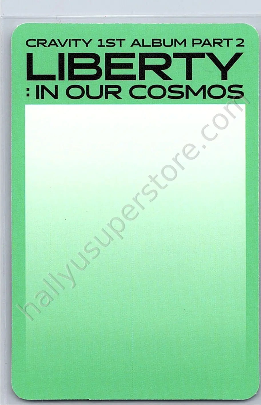 CRAVITY - Unit - LIBERTY : IN OUR COSMOS album photocard cosmos version