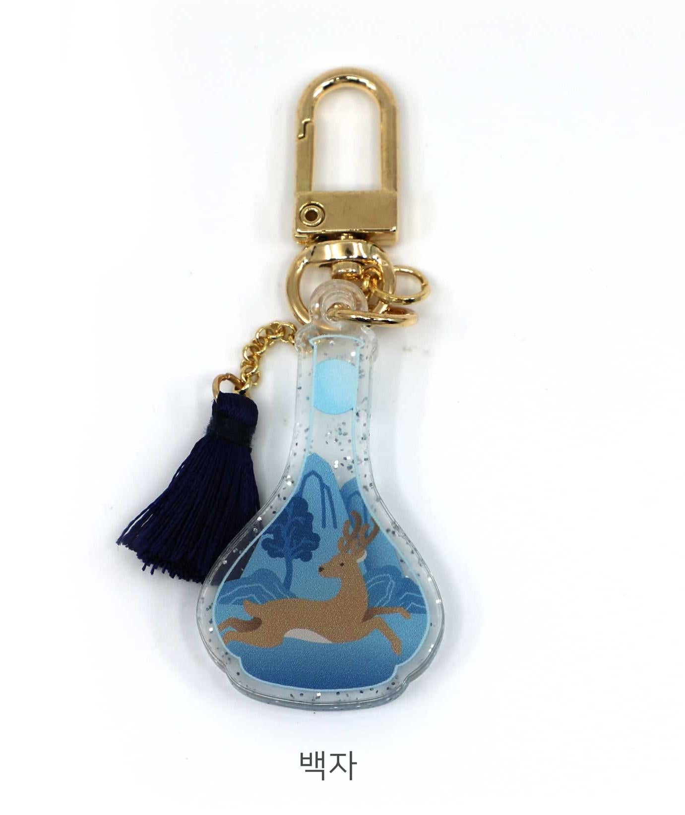 ** [Tradition] Acrylic Keyring (Dojagi Ver.)