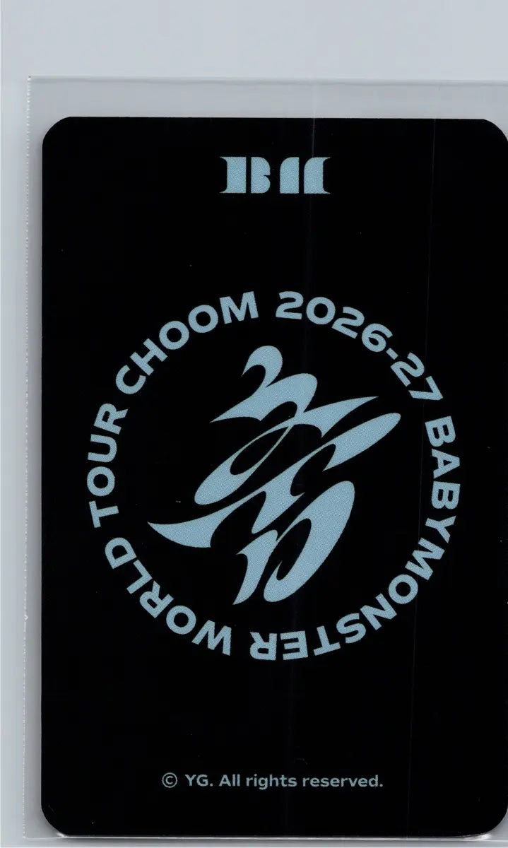 BABYMONSTER -"2026-27 BABYMONSTER WORLD TOUR" [CHOOM] Pop-Up Store Random Trading Photocard (1) [26.06.22]
