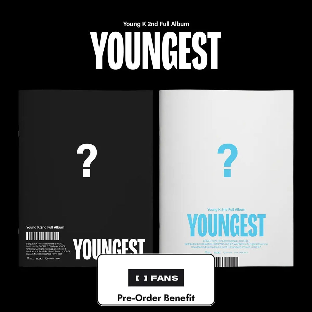 [Pre-Order] YOUNG K (of DAY6) - 2nd Full Album YOUNGEST (Photobook ver.) + Fans Pre-Order Benefit