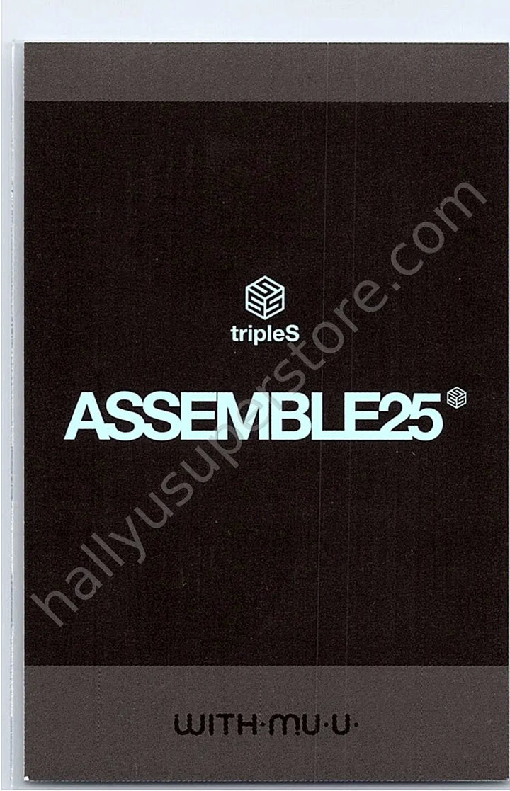 tripleS - Soomin - Assemble25  fansign polaroid