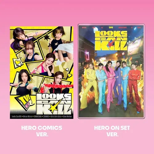 [Hallyu4U - Fansign] (11/1) MusicKorea - IVE / EP [Looks Can Kill] (HERO COMICS ver. / HERO ON SET ver.) [1:1 Video Call Event]