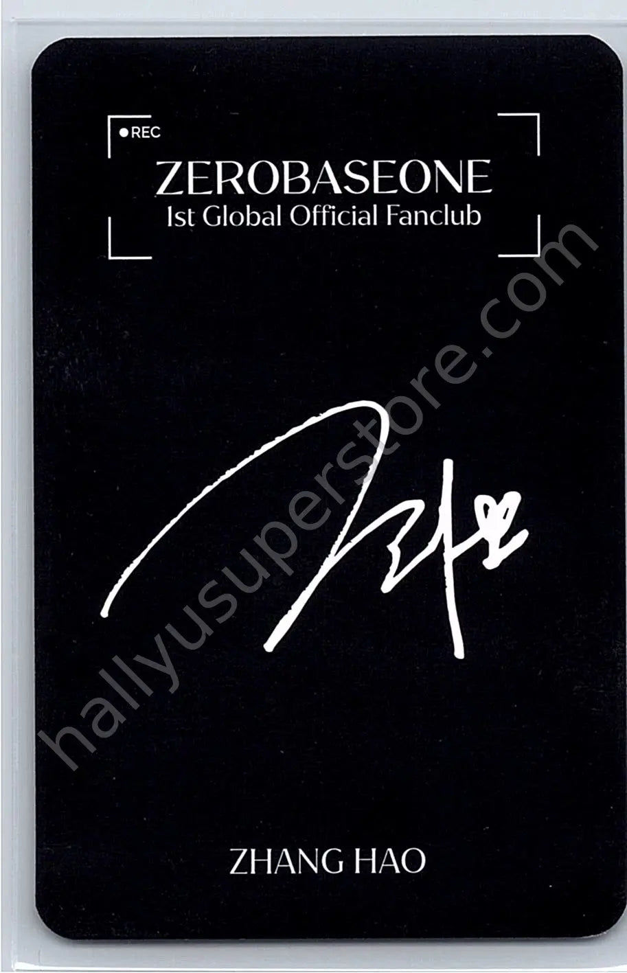 ZEROBASEONE - Hao - 1st Global Official Fanclub fanclub photocard set
