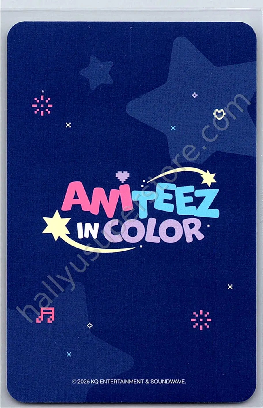 ATEEZ - Seonghwa - ANITEEZ IN COLOR trading card version 5