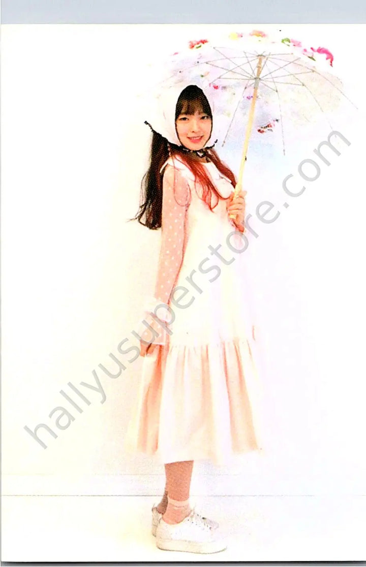 OH MY GIRL - Arin - Coloring Book album photocard double-sided qr card