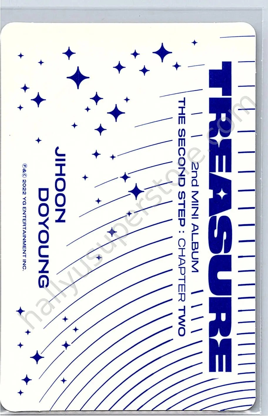 TREASURE - Doyoung - THE SECOND STEP : CHAPTER TWO album photocard first press only photobook version