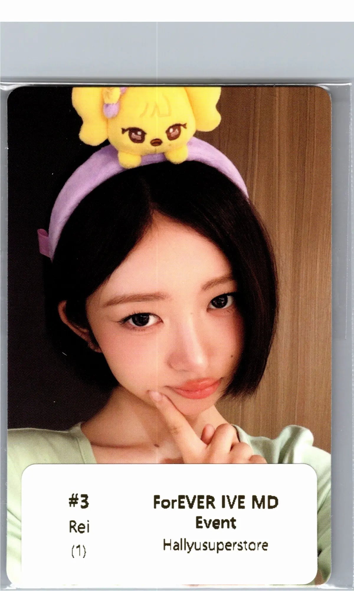 IVE - IVE COLLAB with EVERLAND POP-UP Store MD Event Photocard