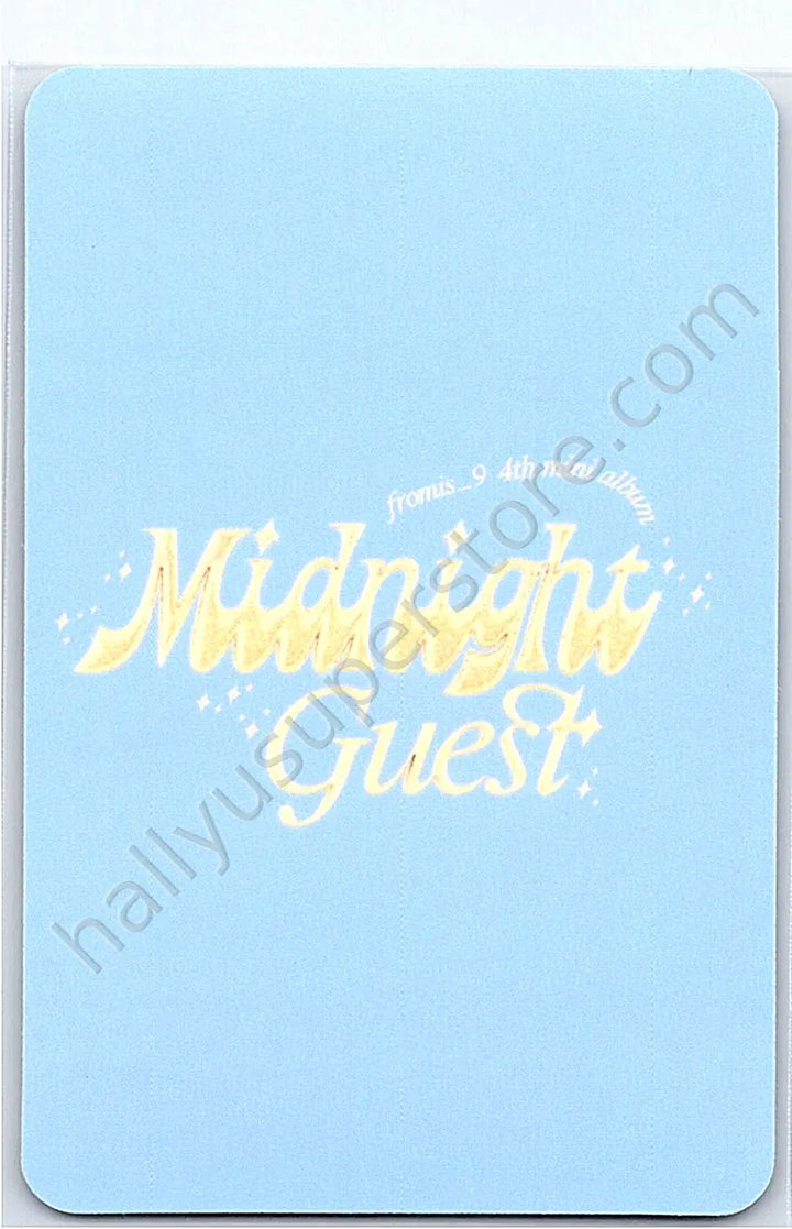 fromis_9 - Jiwon - Midnight Guest album photocard before midnight version photobook version