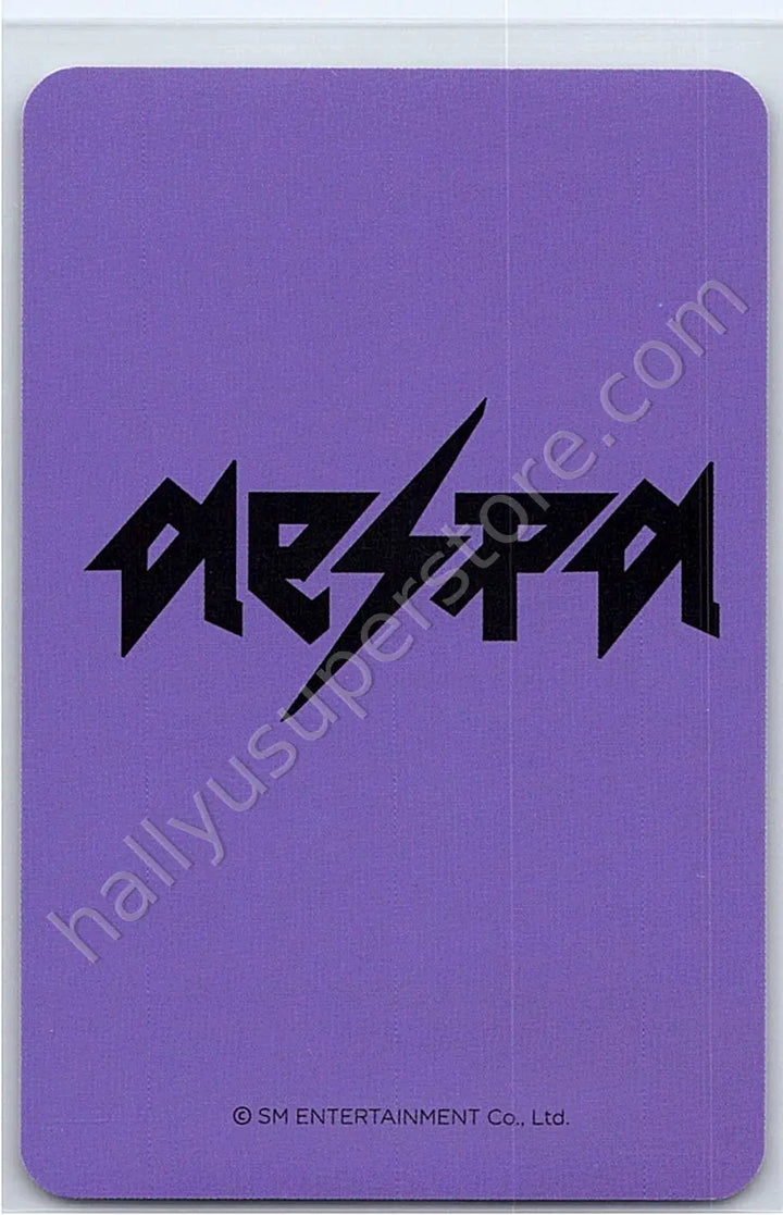 aespa - Ningning - aespa - Giselle - Rich Man Album makestar pre-order benefit