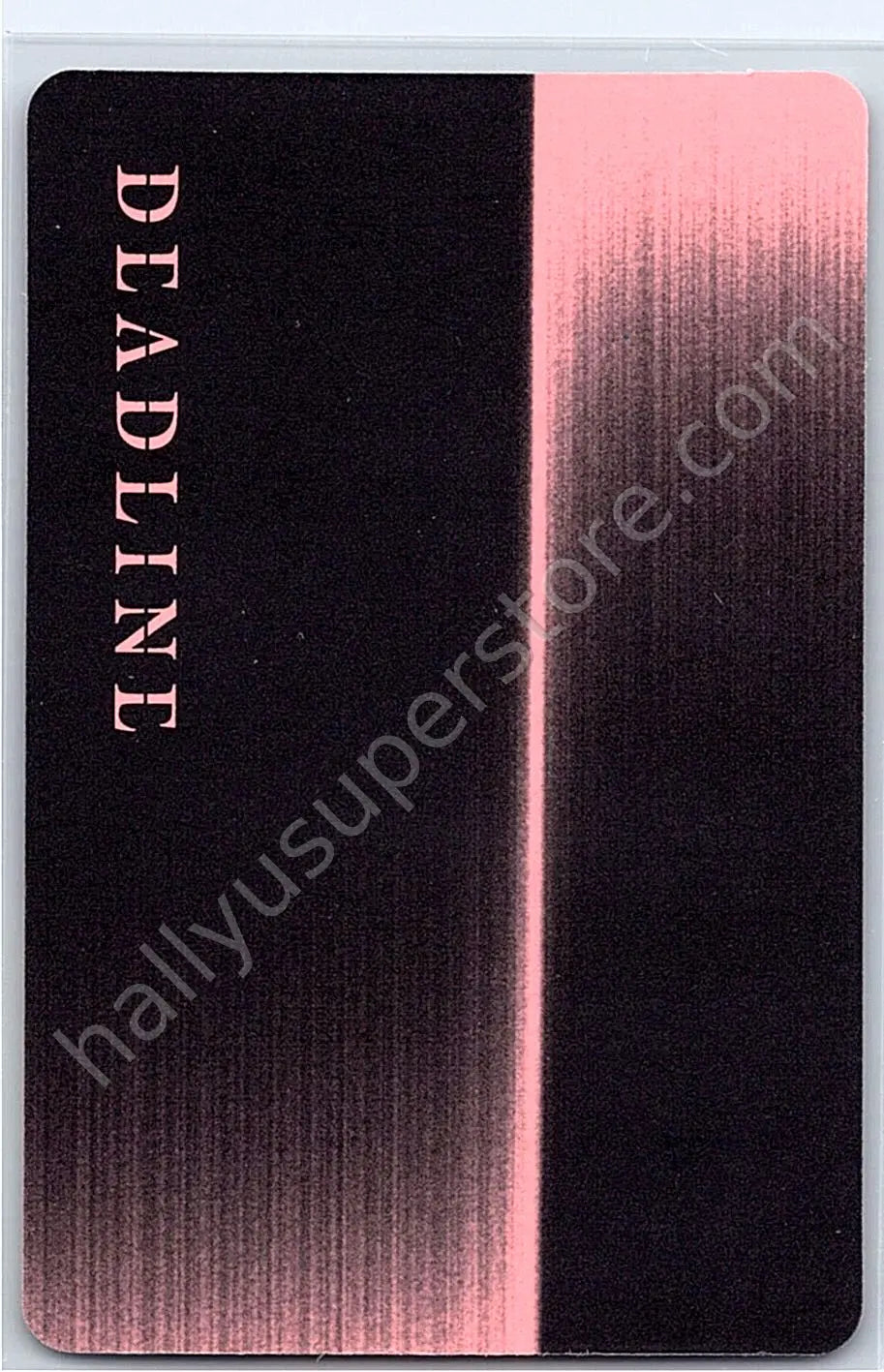 BLACKPINK - Rosé - BLACKPINK - Rosé - Deadline Album album photocard black version
