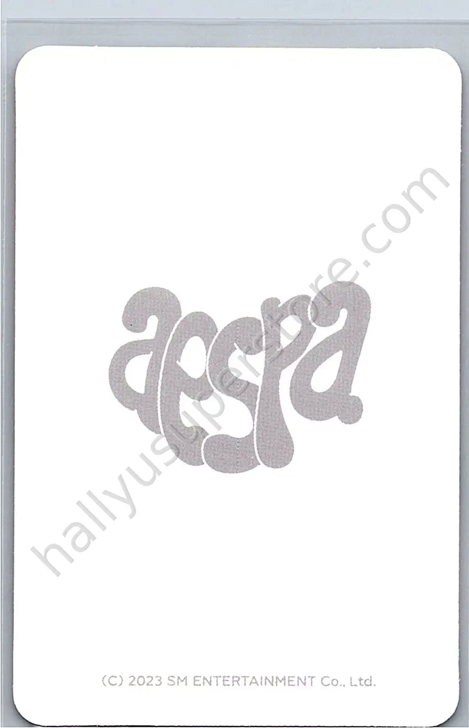 aespa - Giselle - Come To My IllusionA version merch photocard pop-up store trading card