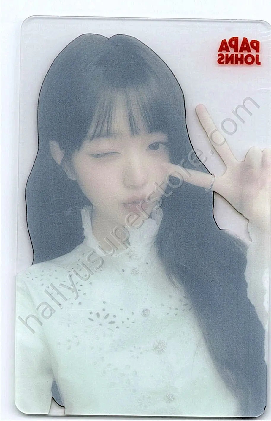 IVE - Wonyoung - IVE X Papa Johns Pizza papa johns translucent
