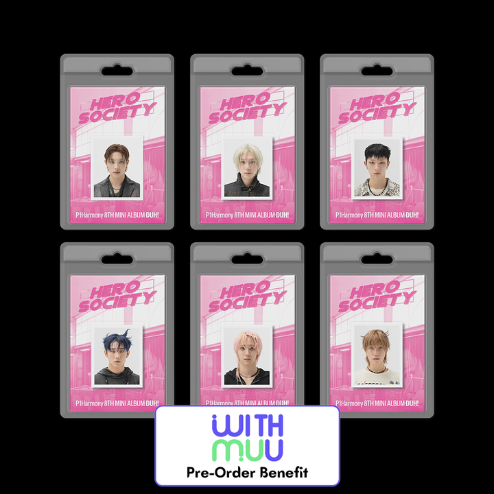 **[Pre-Order] P1Harmony - 8th Mini Album (DUH!]  (Fancy ver.) + Pre-Order Benefit Photocard
