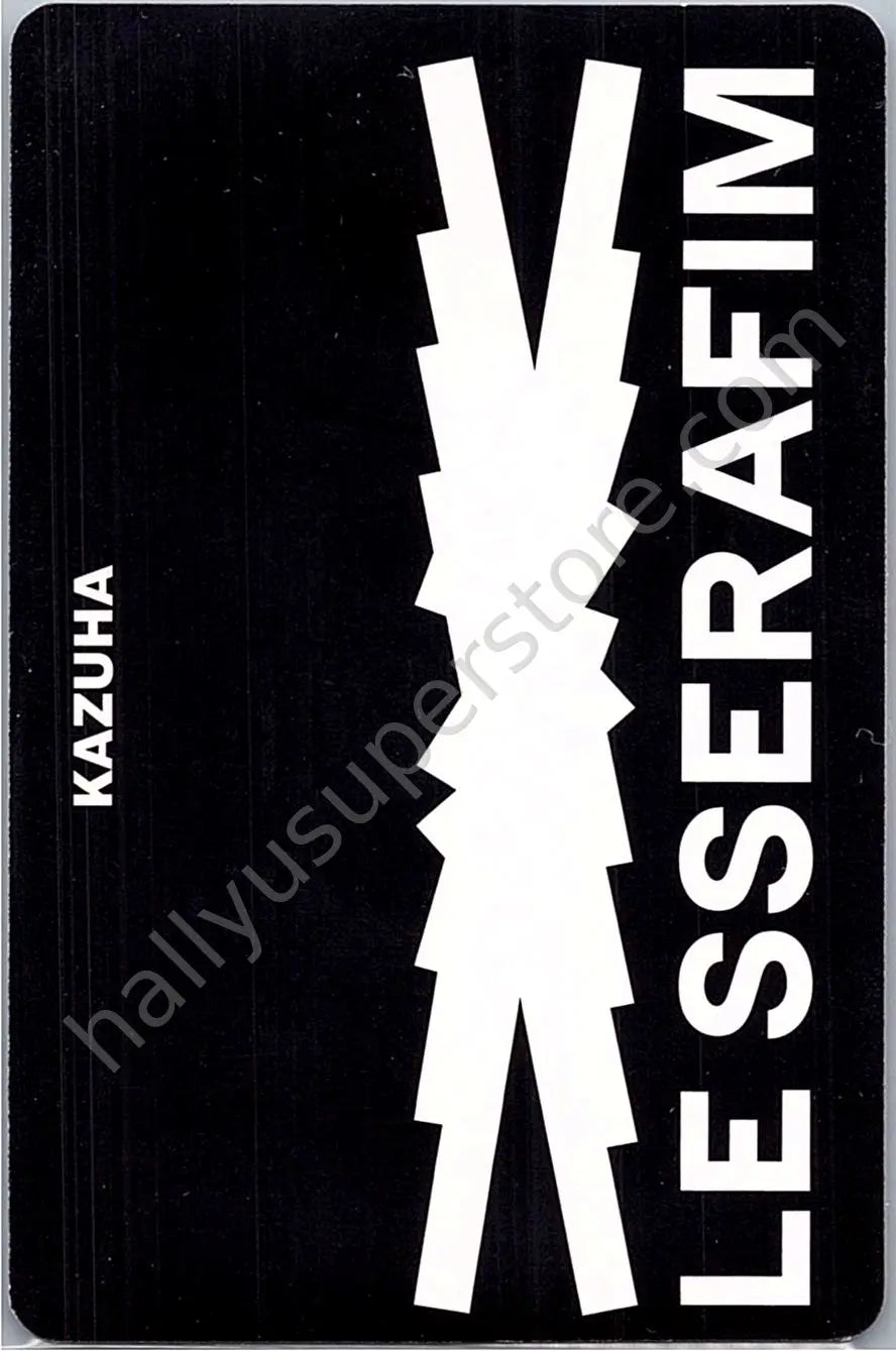 LE SSERAFIM - Kazuha - LE SSERAFIM - Kazuha - 2023 FEARNOT Welcome Kit Other photocard set