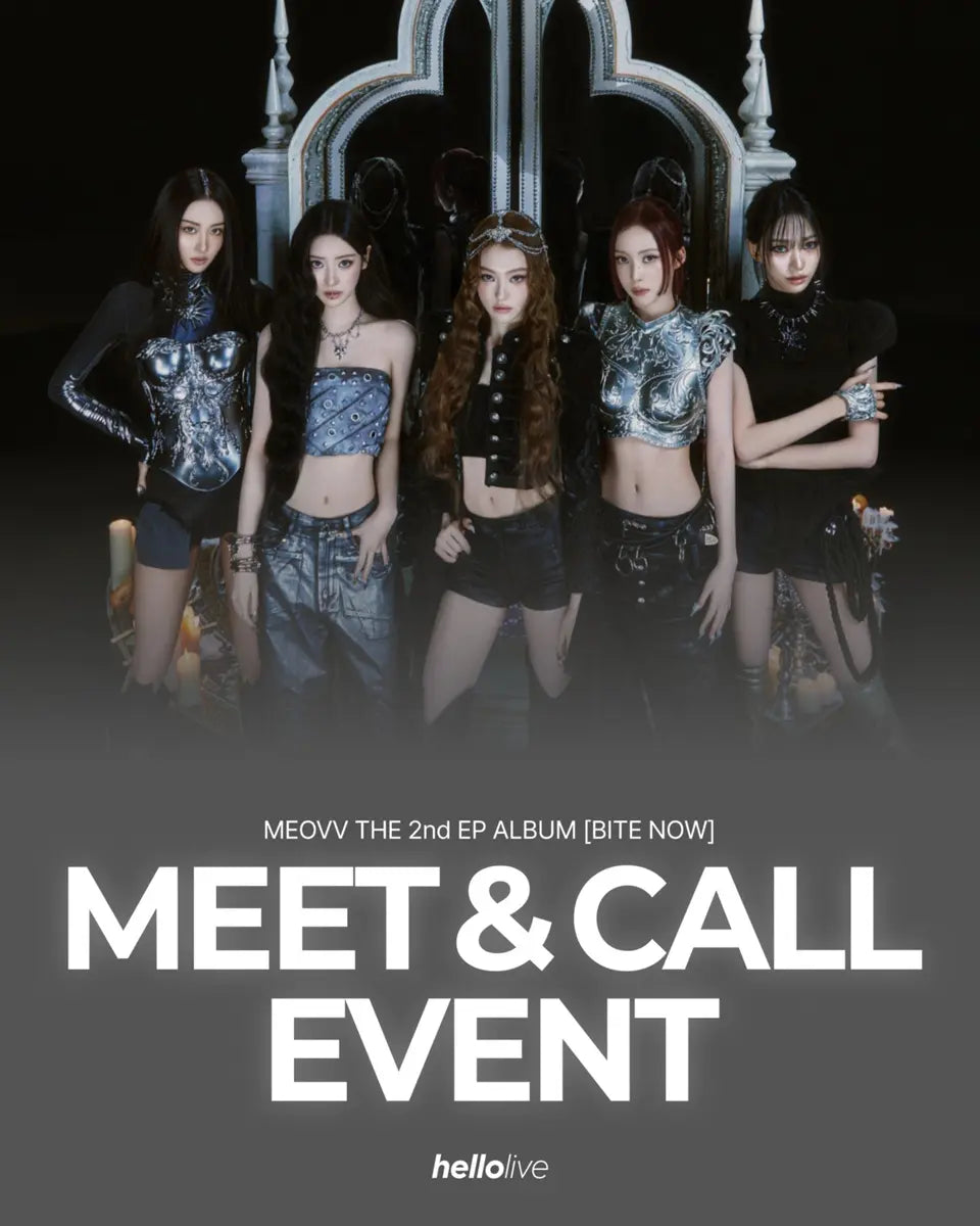 [Hallyu4U - Fansign] (06/28) hellolive - MEOVV [BITE NOW] (Offline Fansign Event)