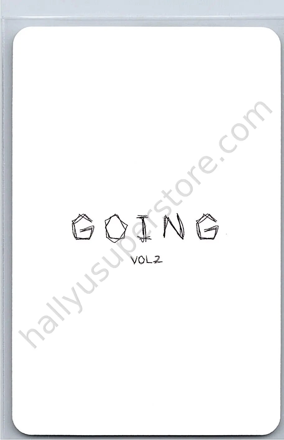 SEVENTEEN - Mingyu - Going Magazine Vol. 2 Photobook photobook photocard set