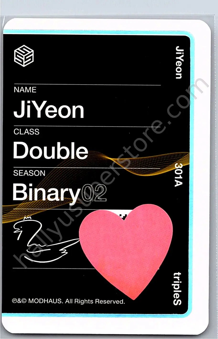 tripleS - Jiyeon - Beyond Beauty album photocard objekt music