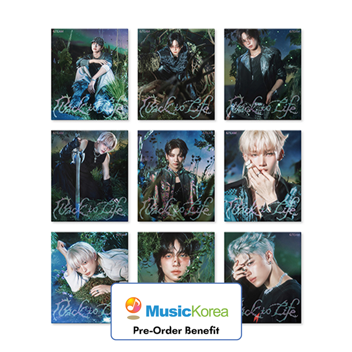 ** [Pre-Order] &TEAM - 1st Mini Album "Back to Life" + Lucky Draw Event (ROAR ver.)(Choose Version)