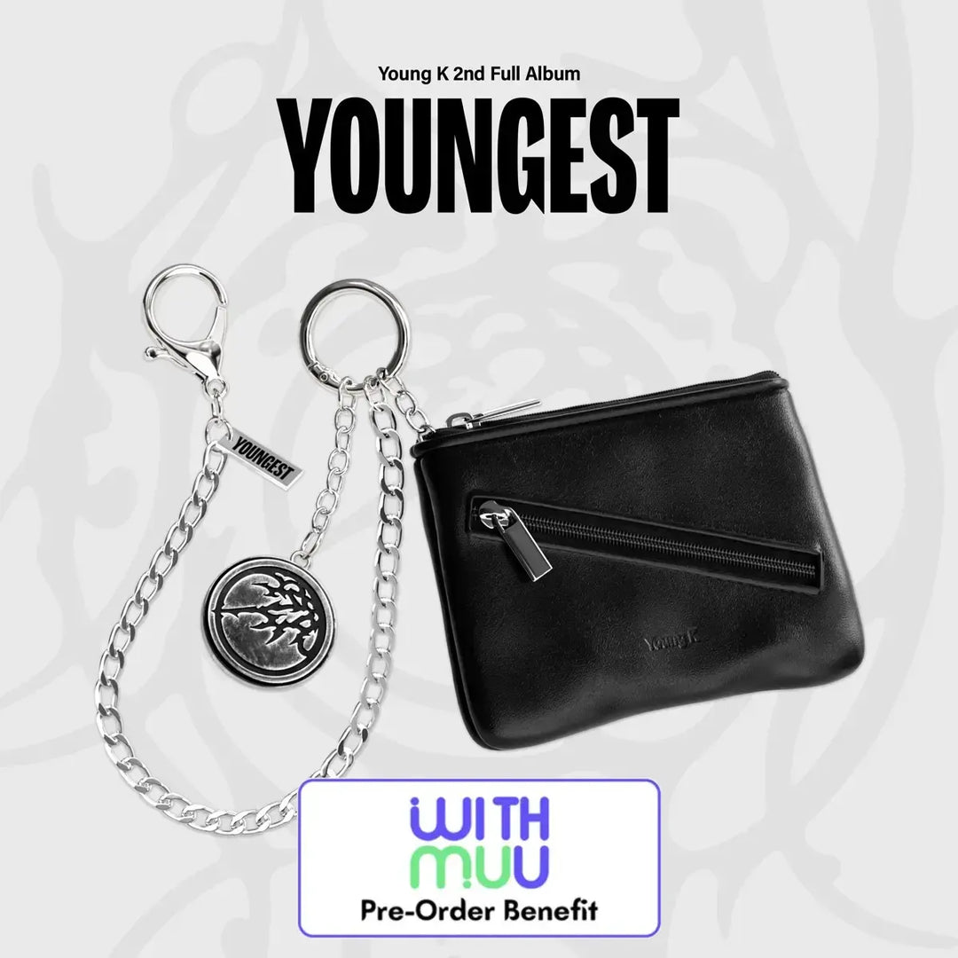 [Pre-Order] YOUNG K - 2nd Full Album YOUNGEST (Wallet &amp; Keyring ver.) + Pre-Order Benefit