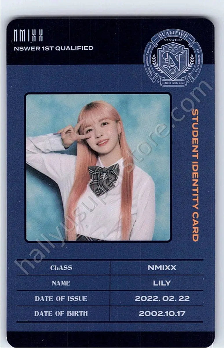 NMIXX - Lily - NSWER 1st Generation - Qualified