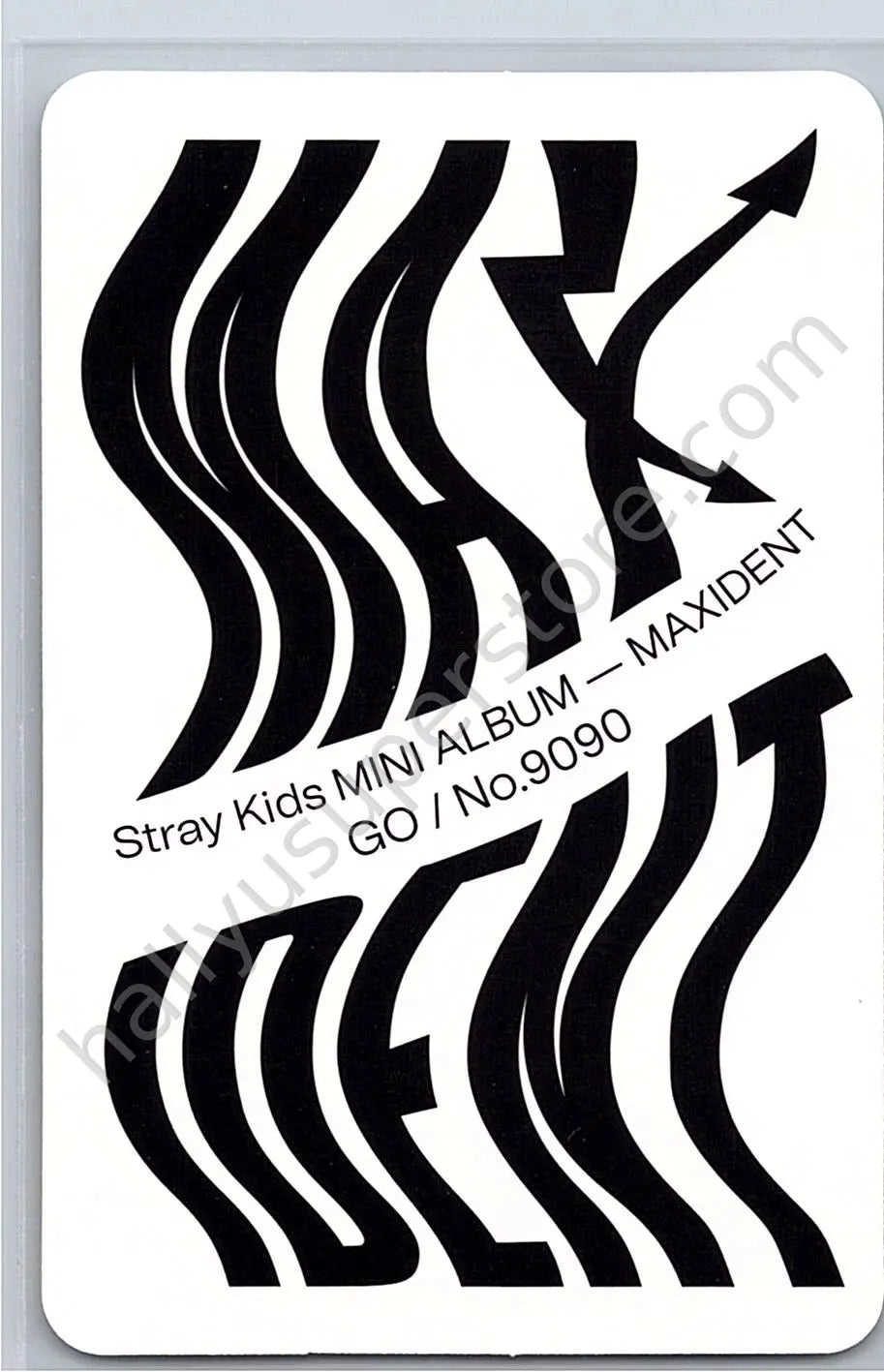 Stray Kids - Felix - Maxident album photocard go version
