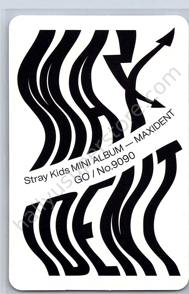 Stray Kids - Felix - Maxident album photocard go version