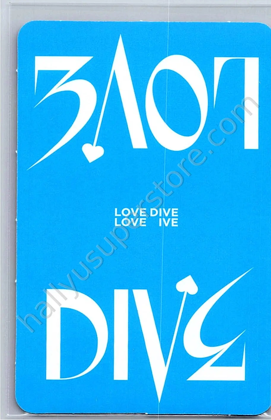 IVE - Liz - LOVE DIVE pob (pre-order benefit) starship square (ssq)