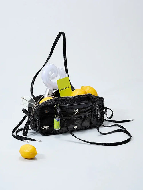 [Pre-Order] aespa - [coller aespa edition] COLLER BAGUETTE BAG ONYX BLACK