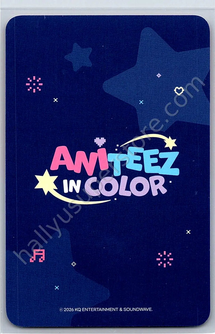 ATEEZ - Yeosang - ATEEZ - Yeosang - ANITEEZ IN COLOR Other trading card version 1