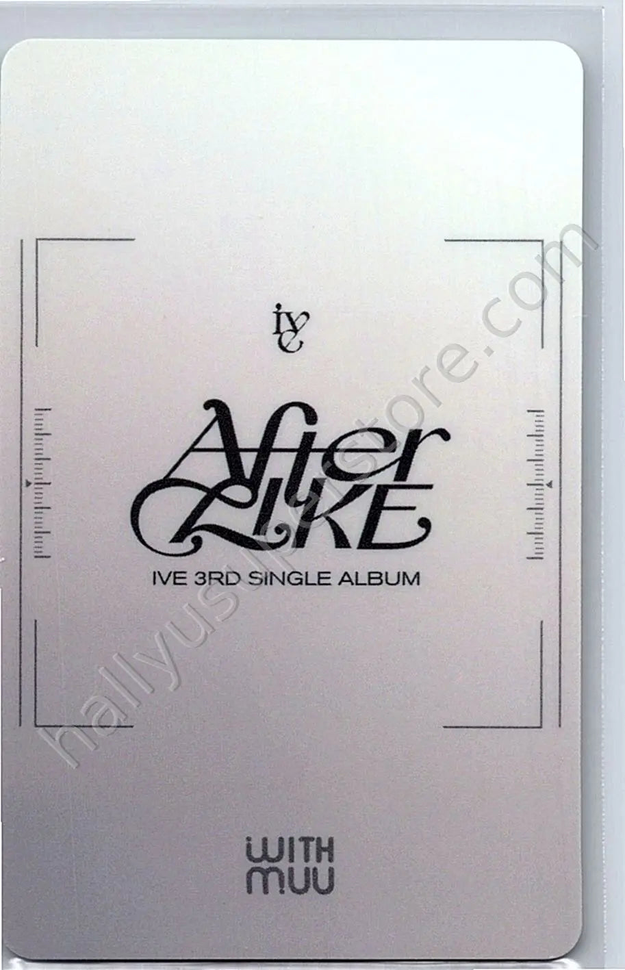 IVE - Liz - After LIKE A version lucky draw (LD) withmuu