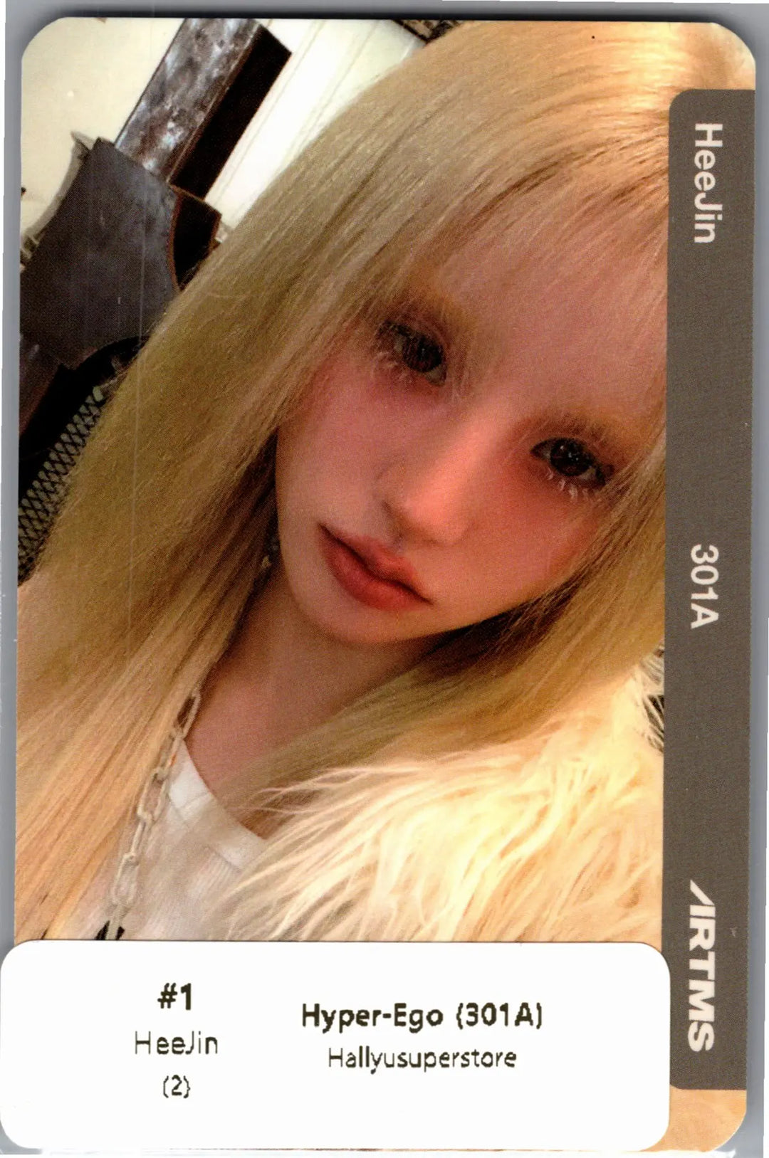 ARTMS "Hyper-Ego" - Official Doble Calss Object Photocard (301A,302A) [26.08.20]
