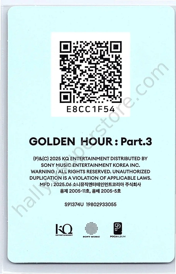 ATEEZ - Unit - GOLDEN HOUR : Part.3