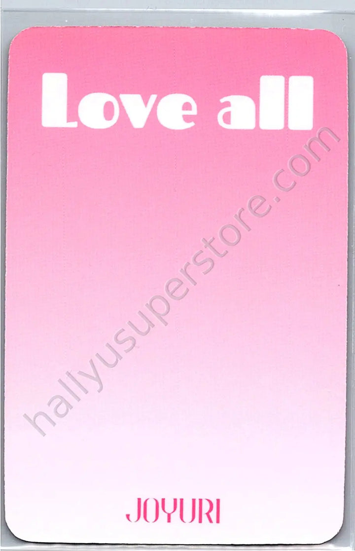 Jo Yuri - Jo Yuri - Love All kpopmerch pob (pre-order benefit) shopee