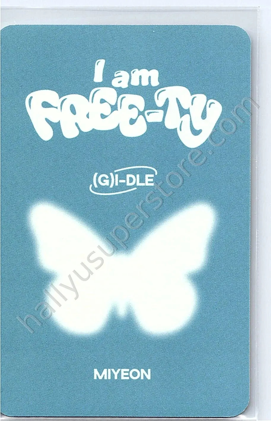i-dle - Miyeon - 2023 World Tour [I am Free-TY] B version merch photocard photocard set