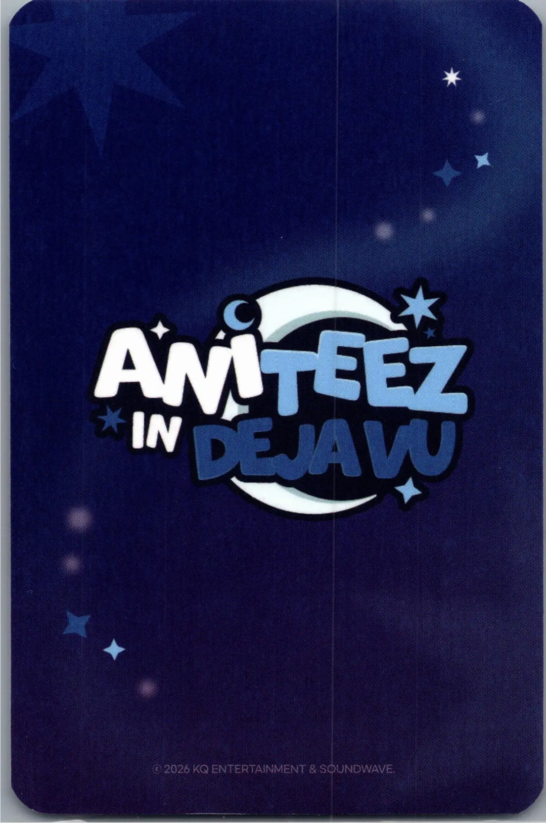 ATEEZ "ANITEEZ IN Deja Vu" - ATEEZ X ANITEEZ POP-Store Random Trading Photocard (MINGI,WOOYOUNG,JONGHO,UNIT) [26.08.21]
