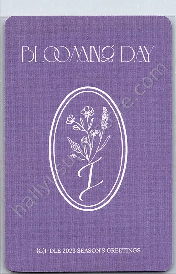 i-dle - Yuqi - 2023 Season’s Greetings [Blooming Day] pob (pre-order benefit) season&