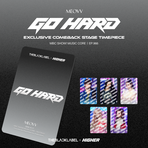 [Pre-Order] MEOVV - MBC Show! Music Core EP. 966 GO HARD Comeback Special Full Package