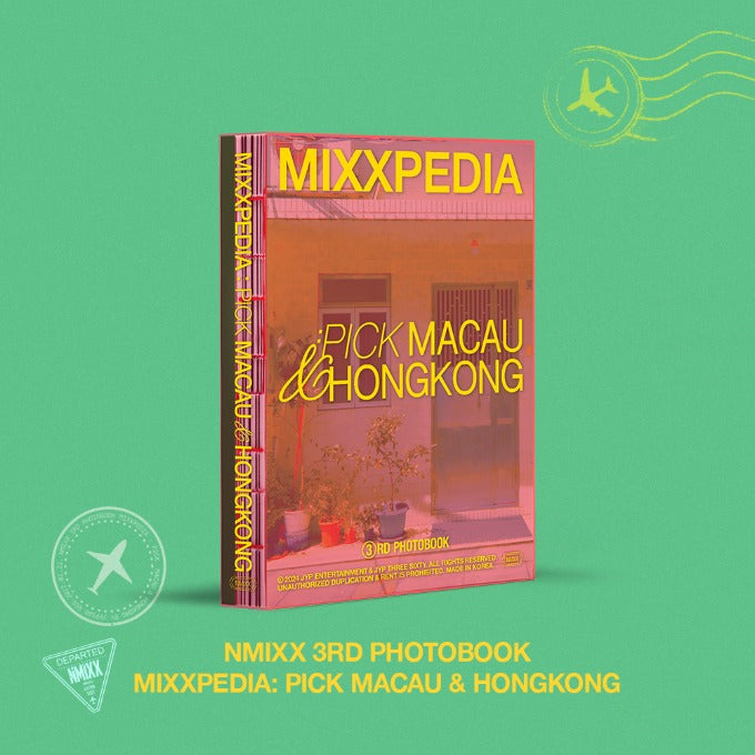 [Pre-Order] NMIXX - MIXXPEDIA: PICK MACAU&HONGKONG PHOTO BOOK + Pre-Order Benefit