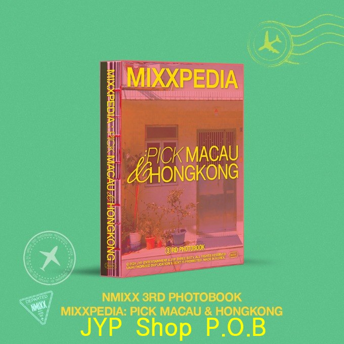 [Pre-Order] NMIXX - MIXXPEDIA: PICK MACAU&HONGKONG PHOTO BOOK + Pre-Order Benefit