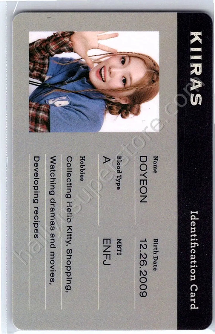 Kiiras - Doyeon - Kill Ma Bo$$ album ID CARD